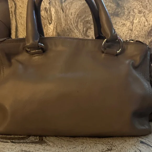 Prada Dark grey double zipper Prada bag. Two zip pockets. Offers are considered. - Picture 6 of 15